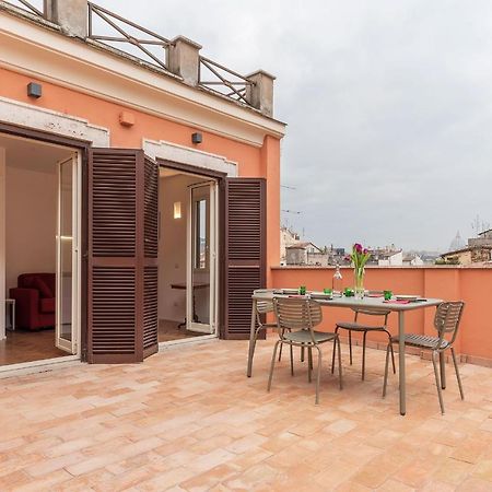 Apartment With Terrace In Via Del Pellegrino - Fromhometorome Roma Exterior foto