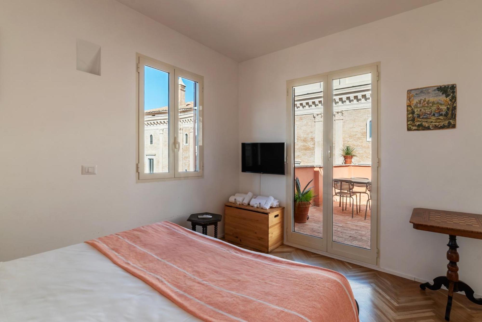 Apartment With Terrace In Via Del Pellegrino - Fromhometorome Roma Exterior foto