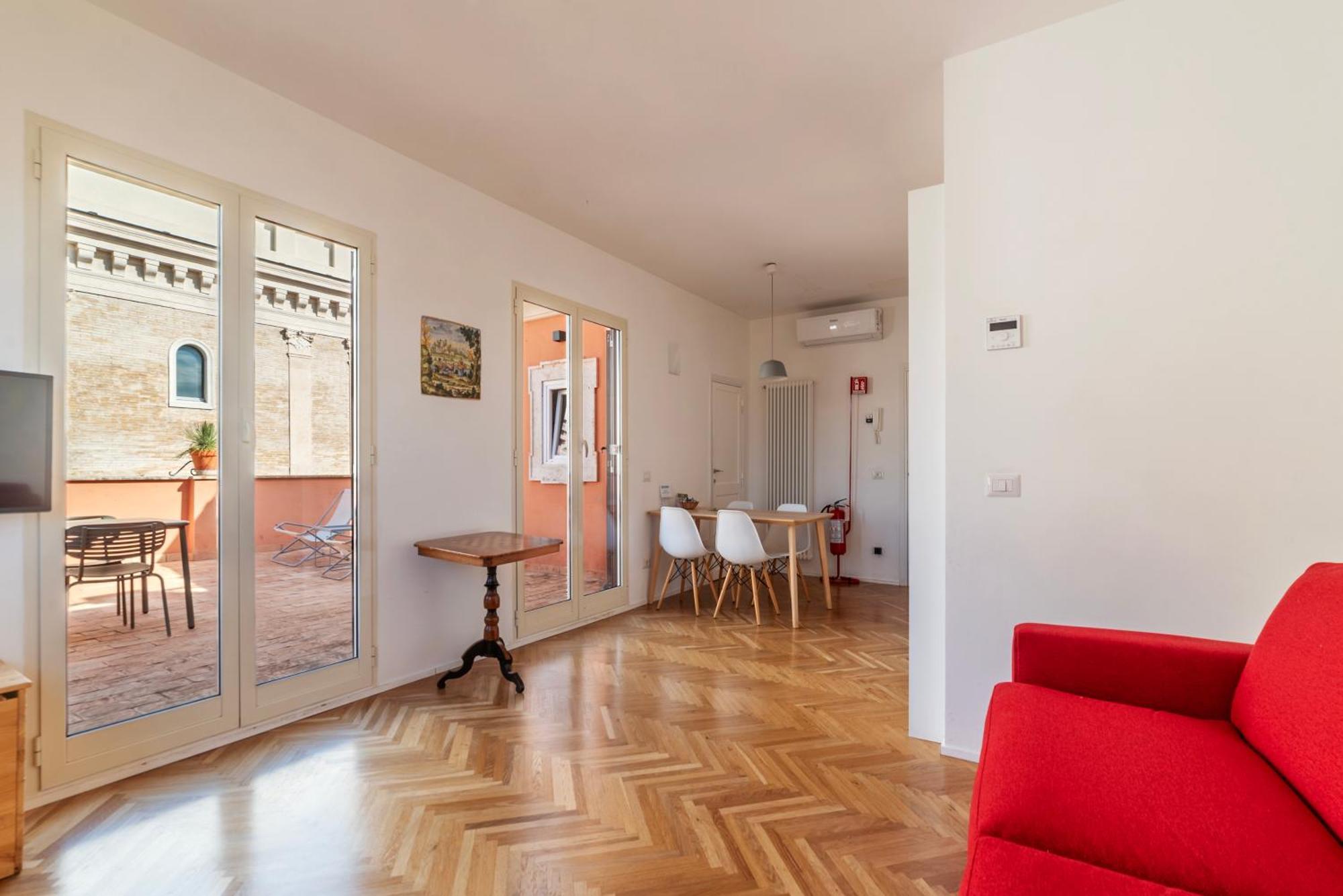 Apartment With Terrace In Via Del Pellegrino - Fromhometorome Roma Exterior foto